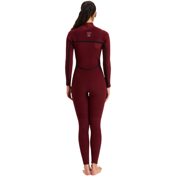 2025 Roxy Womens Rise Natural 4/3mm Chest Zip Wetsuit 26BW213507 - Salt Crystal